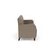 Lesro Siena Lounge Reception 3 Seat Tandem Seating No Center Arms, Walnut, MD Farro Upholstery SN3101 - alternate 2